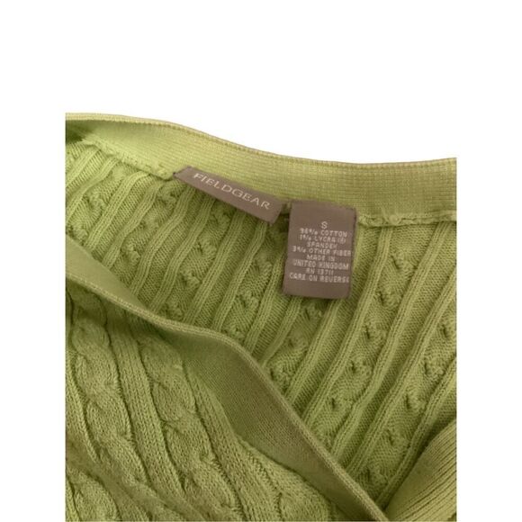 Vintage Neon Field Gear Sweater Marshall Fields Preppy - Picture 4 of 9